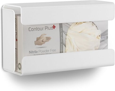 Clear Acrylic Glove Box Holder, Wall Mount Horizontal or Vertical in Saudi Arabia