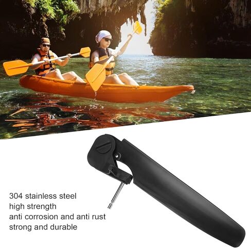VBESTLIFE Kayak Rudder, Kayak Tail Rudder - Adjustable Stainless Steel Fishing Canoe Boat Rudder for Kayaks Canoes Fishing Boats(80mm Pin) in Saudi Arabia