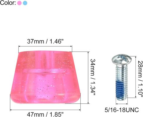 PATIKIL Roller Skate Toe Stops with Screwdriver Rubber Brake Stoppers Block for Roller Skate Accessories Replacement in Saudi Arabia