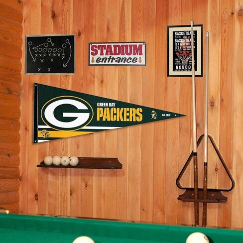 Green Bay Packers Pennant Banner and Wall Tack Pads in Saudi Arabia