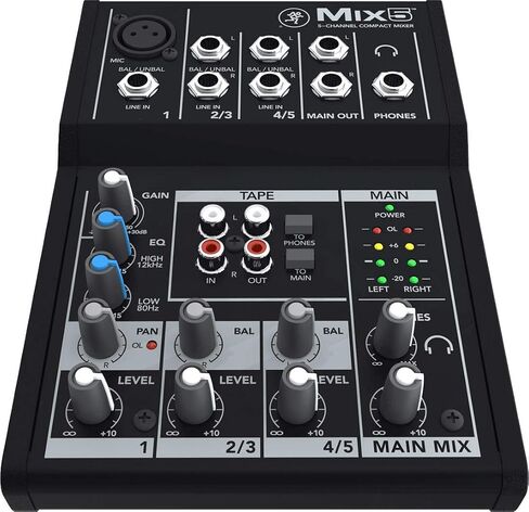 Mackie MIX5 Recording Mixer in Saudi Arabia
