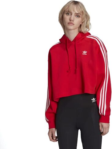 adidas Originals Women's Adicolor Classics Cropped Hoodie in Saudi Arabia