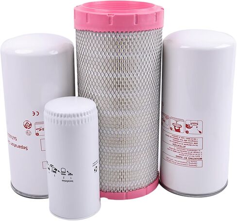طقم فلتر Solarhome 22203095 54672654 54749247 متوافق مع ضاغط الهواء Ingersoll Rand UP6-50 in Saudi Arabia