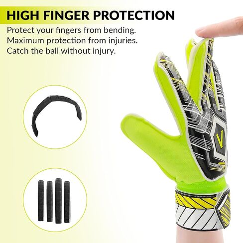 Football Gloves Youth Soccer Gloves. Set Goalie Gloves and Training Towel and Glove Bag. Goalkeeper Soccer Gloves Goalkeeper Gloves Soccer Gloves for Kids. Goalie Gloves Youth in Saudi Arabia