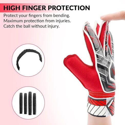 Football Gloves Youth Soccer Gloves. Set Goalie Gloves and Training Towel and Glove Bag. Goalkeeper Soccer Gloves Goalkeeper Gloves Soccer Gloves for Kids. Goalie Gloves Youth in Saudi Arabia