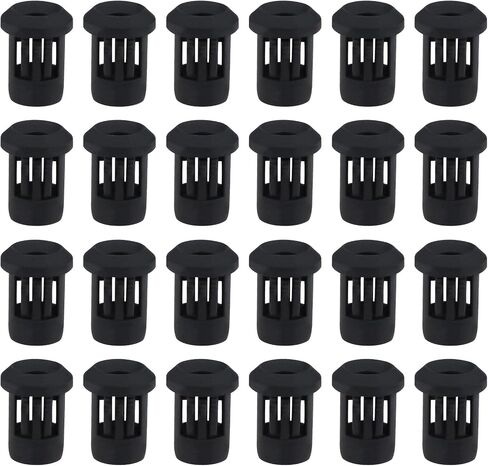 100 قطعة 3 مم LED حامل صمام ثنائي باعث للضوء، حامل مشبك عرض لوحة LED، حامل تركيب مصباح بلاستيكي، مقبس LED، قاعدة سوداء in Saudi Arabia