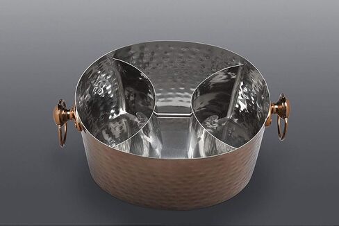 2-Bottle Wine Chiller Ice Bucket | Keeps Wine & Champagne Bottles Cold Without Touching Ice | Handcrafted Artisan Design | Patented Technology | Gold in Saudi Arabia