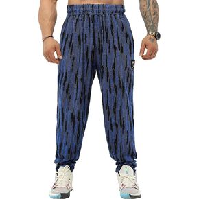 BIG SAM SPORTSWEAR COMPANY Men's Baggy Towel Sweatpants with Pockets, Active Gym Trackpants