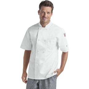 معطف الشيف الكلاسيكي للرجال من ChefUniforms.com (XS-5X، لونين)