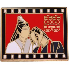 The Untamed Mo Dao Zu Shi Lan WangJi Wei WuXian Wedding 1.2" Enamel Pin