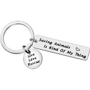 Veterinarian Gift Vet Tech Keychain Veterinary Veterinary Medicine Graduation Birthday Gift Animal Rescue Keychain Vet Tech Jewelry Thank You Gift for Veterinarian Appreciation Gift Animal Rescue Gift
