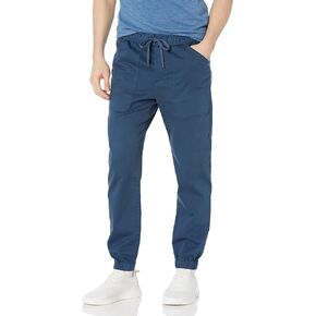 Vince Mens Garment DYE Canvas Jogger,DK Brisk Blue,XX-Large