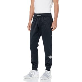 adidas Originals Men's Sport Logo Sweatpants, Black, XX-Large