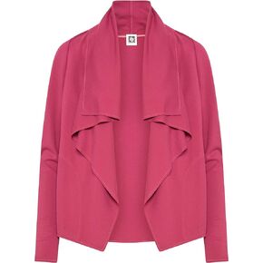 Anne Klein womens Serenity Drape Front Jacket