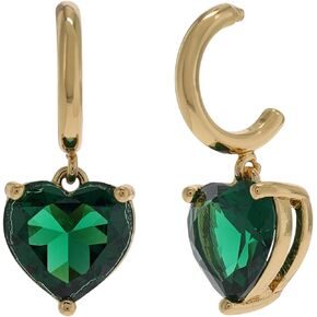 Kate Spade New York My Love Heart Huggies Earrings