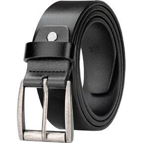 Genuine Leather Belt for Men,Leather Mens Belt Dress Belt,Mens Casual Leather Belt Work Belt