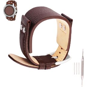22mm CH2891 Leather Watch Band replacement for Fossil CH2564 CH2565 CH2573 CH2574 CH2587 CH2891 Strap Wirstband Bracelet accessories for Men and Women