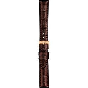 Tissot T852043042 15mm Lug Brown Leather Strap