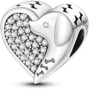 TINSLO Christmas Theme Charm fits Pandora Bracelets, 925 Sterling Silver Pendant for Women Girls Christmas Gifts for Women Charm for Bracelet and Necklace, Birthday Gift