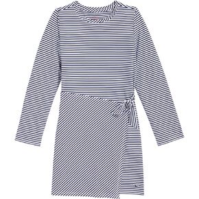vineyard vines One Size Girls' Long Sleeve Asymmetric Sankaty Dress
