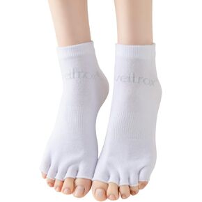 Toeless Yoga Socks, Yoga Socks with Grips for Women, Toeless Socks, Open Toe Socks Women, Pilates Toe Socks