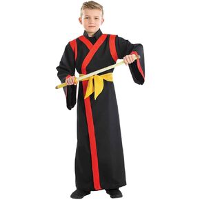 fun shack Boys Samurai Costume, Kids Samurai Costume, Japanese Warrior Costume, Samurai Halloween Costume Kids, Small