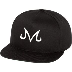 Majin M Snapback Hat Black Gift DBZ Super Saiyan merchendise