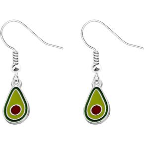CENWA Tiny Avocado Earrings Avocado Jewelry Valentines Day Gift Guacamole Funny Earrings Green Avocado Gift for her