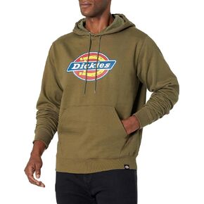 Dickies Men's Tri-Color Logo Fleece Hoodie