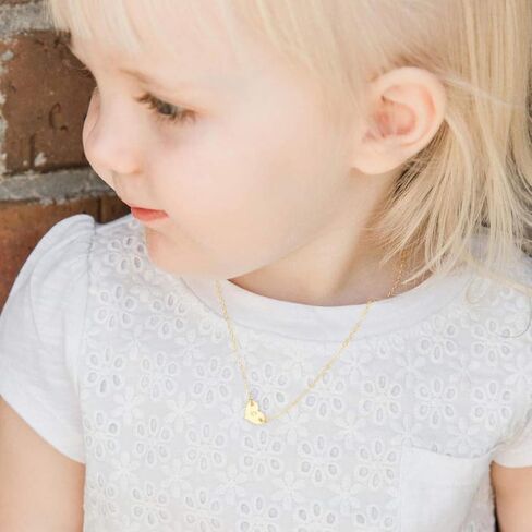 فاكرونا الذهب القلب قلادة الأولي 18 كيلو الذهب شغلها القلب قلادة القلائد الرسالة الأولي شخصية محفورة الأبجدية الصغيرة الأولي القلب المختنق قلادة للنساء in Kuwait