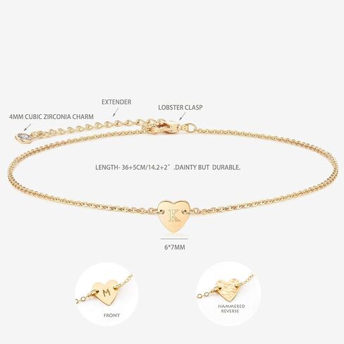 فاكرونا الذهب القلب قلادة الأولي 18 كيلو الذهب شغلها القلب قلادة القلائد الرسالة الأولي شخصية محفورة الأبجدية الصغيرة الأولي القلب المختنق قلادة للنساء in Kuwait