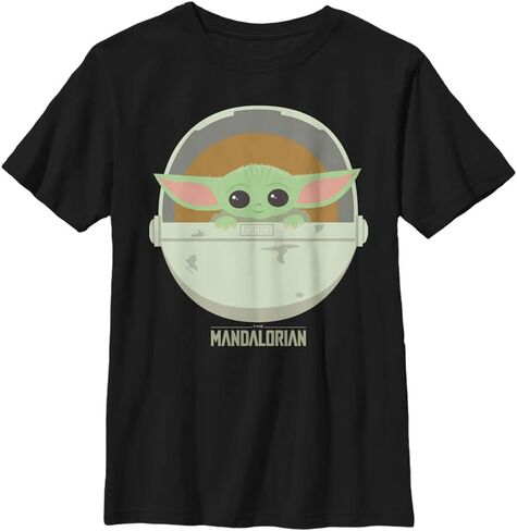 STAR WARS Mandalorian The Child Cute Bassinet Boys Husky Short Sleeve Tee Shirt in Saudi Arabia
