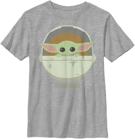 STAR WARS Mandalorian The Child Cute Bassinet Boys Husky Short Sleeve Tee Shirt in Saudi Arabia