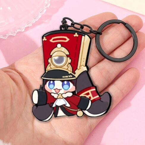 Honkai Star Rail Keychain Keyring Pom Pom Figure Cosplay Pendant Accessories Jewelry in Kuwait