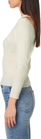 Hudson womens Cut Out Ls Sweater Sweater in Kuwait