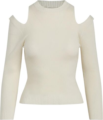 Hudson womens Cut Out Ls Sweater Sweater in Kuwait