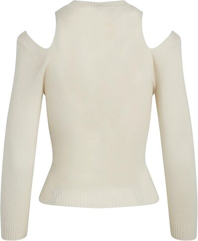 Hudson womens Cut Out Ls Sweater Sweater in Kuwait