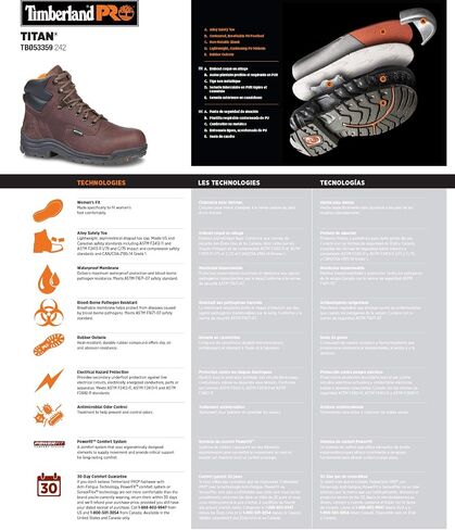 حذاء Timberland PRO نسائي مضاد للماء in Saudi Arabia