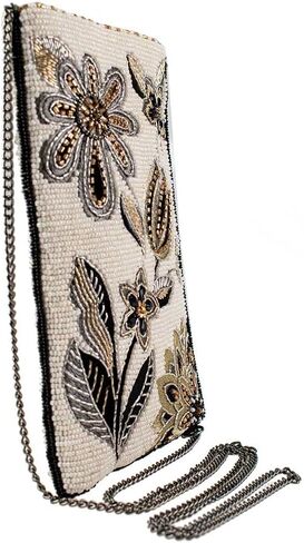 Mary Frances Breezy Crossbody Phone Bag, Ivory in Kuwait