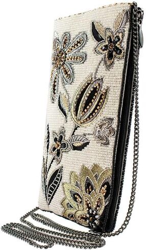 Mary Frances Breezy Crossbody Phone Bag, Ivory in Kuwait