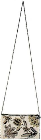 Mary Frances Breezy Crossbody Phone Bag, Ivory in Kuwait