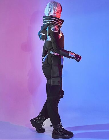 miccostumes Unisex Full Set of Anime Combat Uniform Suit Cosplay Costume Outfits in Kuwait