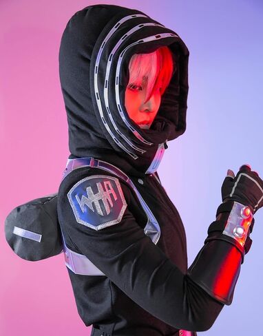 miccostumes Unisex Full Set of Anime Combat Uniform Suit Cosplay Costume Outfits in Kuwait