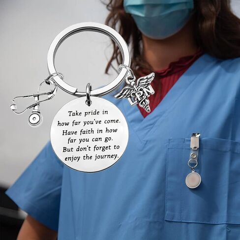 سلسلة مفاتيح FUSTMW LPN للأطباء المرخصين وهدايا التخرج والممرضات وهدايا LPN in Saudi Arabia