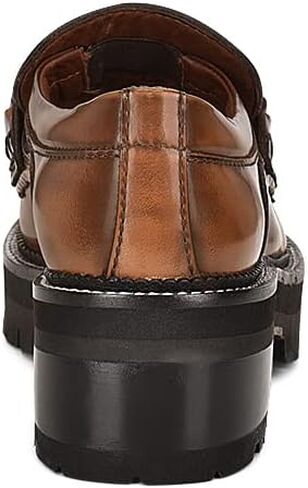 FRANCO CUADRA Women's Slip On Moccasin in Genuine Leather Brown in Saudi Arabia