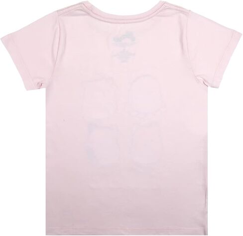 Bioworld Squishmallows Feelin Mallow Glitter Text Crew Neck Short Sleeve Pink Youth Girl Tee in Saudi Arabia