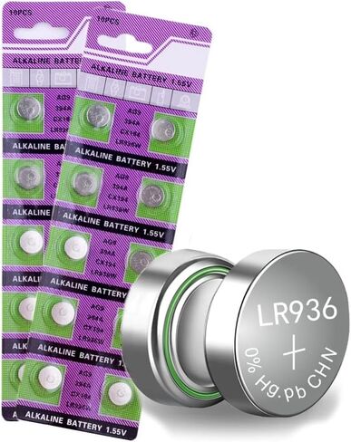 20 قطعة بطاريات خلية زر AG9 من Cotchear 1.5 فولت AG9 194 LR936 SP394 بطارية عملة in Kuwait