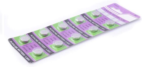 20 قطعة بطاريات خلية زر AG9 من Cotchear 1.5 فولت AG9 194 LR936 SP394 بطارية عملة in Kuwait