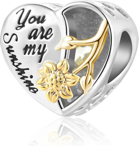 خرزة دوارة الشمس من جي إم إكس لين يو آر ماي صن شاين متدلية للنساء وسوار الفتيات in Kuwait