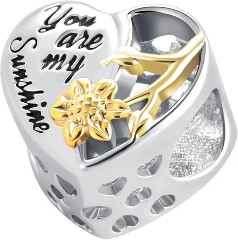 خرزة دوارة الشمس من جي إم إكس لين يو آر ماي صن شاين متدلية للنساء وسوار الفتيات in Kuwait